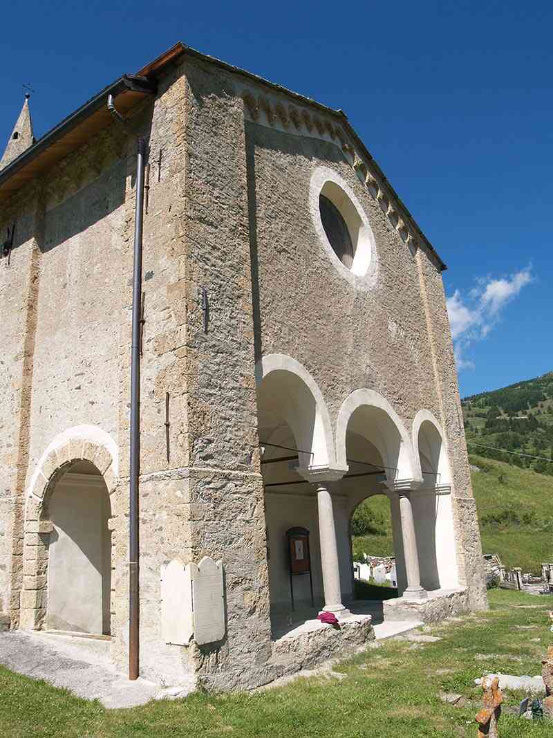 Chiesa di San Restituto, Sauze di Cesana (TO) – Restauro intonaci XVIII sec.