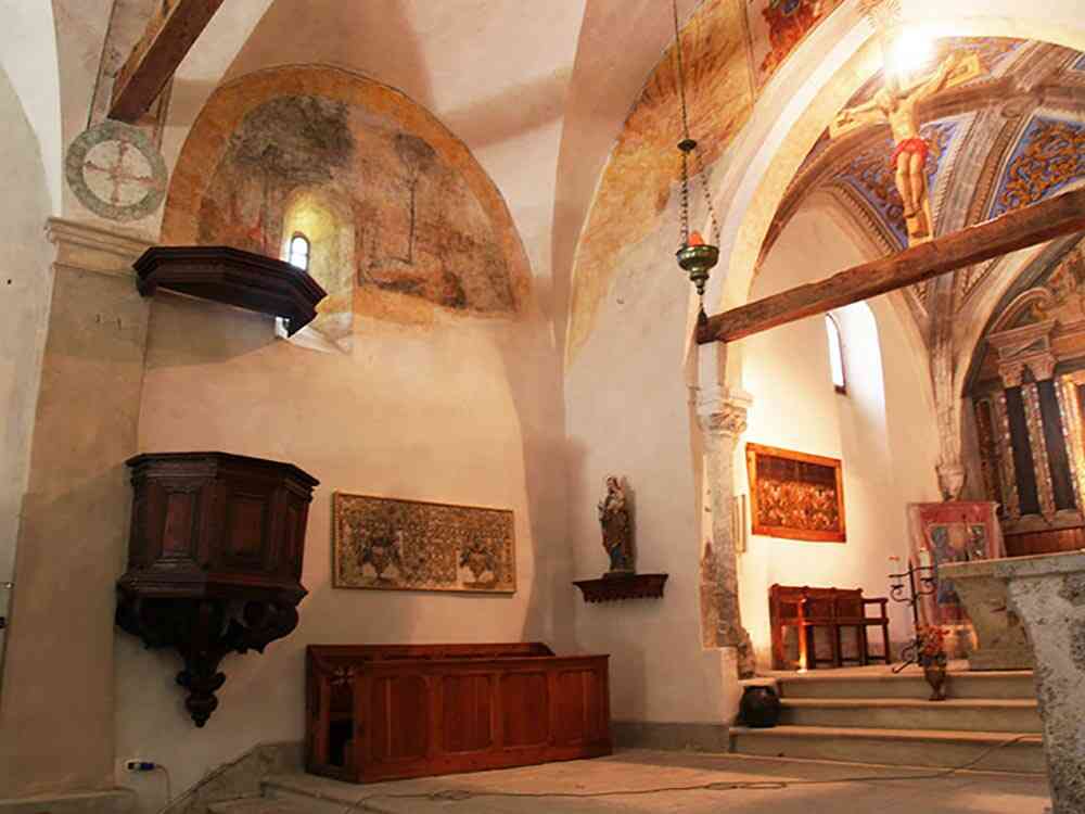 Chiesa San Restituto, Sauze di Cesana (TO) – Restauro decorazioni interne XVIII sec